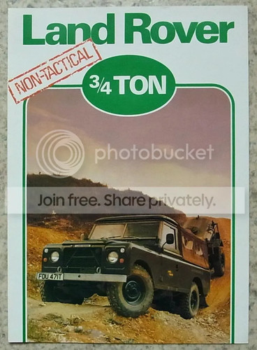 Land rover non tactical 4 - rover,