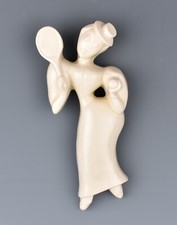 Art Deco Crown Devon Nursery Wall Plaque Series - The Tennis Girl No.218 1930's