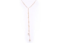 AB Crystal Y NECKLACE AB Y