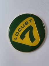 lotus 7 enamel badge locust 7