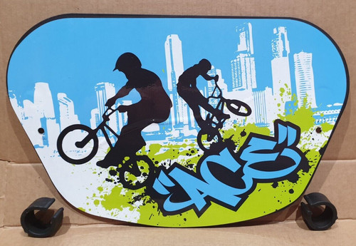 Bmx bike front ace plate - front, 'ace'