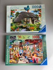 TWO RAVENSBURGER 1000 PIECE JIGSAWS