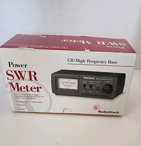 Radioshack power swr - power, &