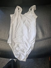 Ballet Dance Leotard Girls Sleeveless Gymnastics Microfibre Kids Plain Bodysuit