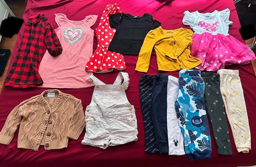 Girl clothing lot size 2t - size,