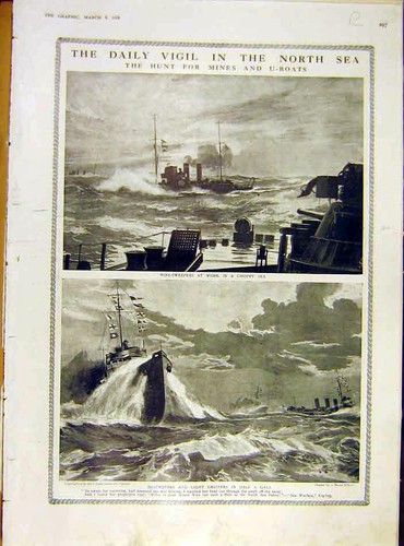Original old vintage print - original,