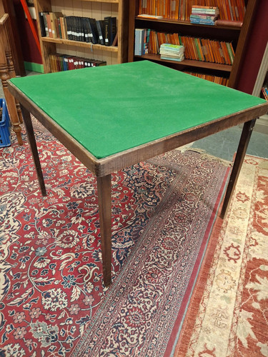 Vintage folding games table - folding,