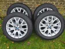 18" BMW X5 E70 STYLE 177 ALLOY WHEELS 6774395 WINTER LCI CROSS SPOKE 6867132