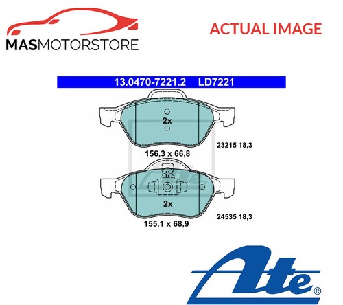 Brake pads set braking - set, pad