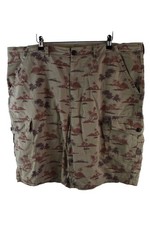 MANTARAY Beige Cargo Shorts