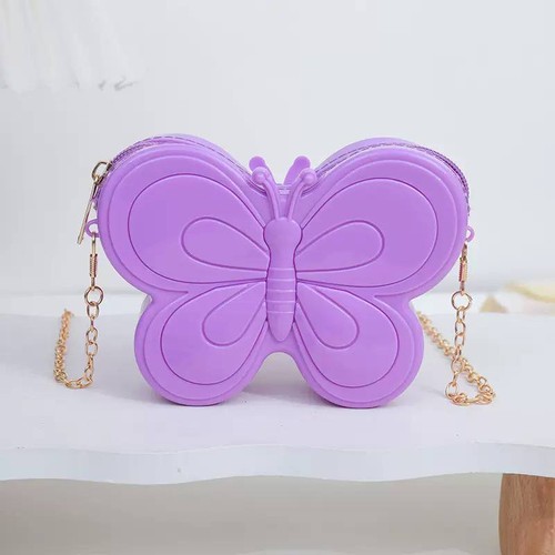 Purple butterfly jelly mini - butterfly,