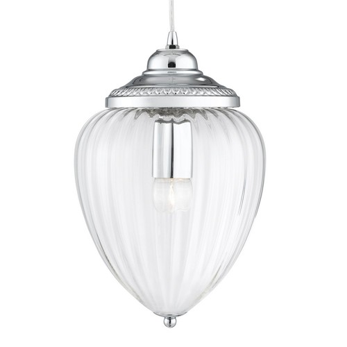 Pendant light chrome metal - chrome,