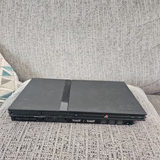 PlayStation 2 - Slim Charcoal Black Console (SCPH-79003CB)