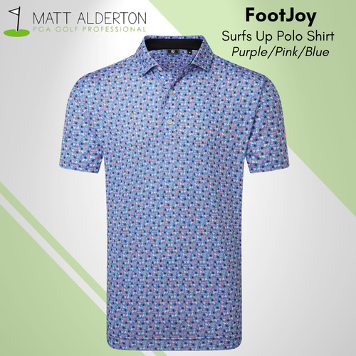 Footjoy golf shirt surfs - footjoy, up