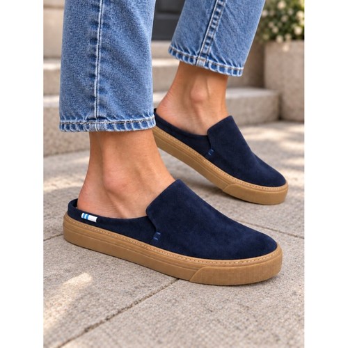 Toms sunrise suede mules - sunrise,
