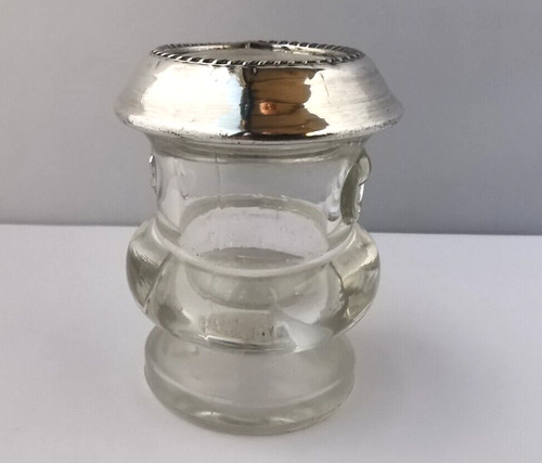Solid silver mounted campana - mounted,