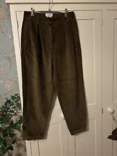 TOAST BROWN CORDUROY TROUSERS SIZE 12 WORN A FEW TIMES