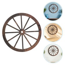  Retro Wooden Wheel Decoration