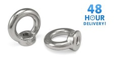 LIFTING EYE NUTS NUT BOLT Galvanised FEMALE M6 M8 M10 M12 M16 M20 BEST PRICE