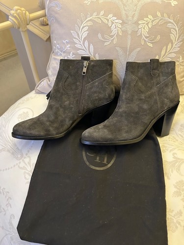 Ash grey ankle boot - size, 5/38