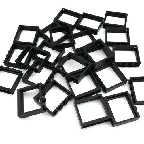 Tcm bricks black 1x4x3 window - black,