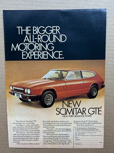 Reliant scimitar gte - reliant,