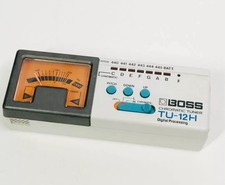 Vintage BOSS TU-12H Chromatic Tuner Tested Working