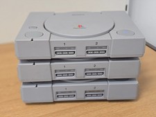 3x PS1 Consoles ☆☆ FAULTY