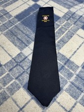 Courage Brewery England 1982 Neck Tie By Interlogo London Works Cup Spain 82