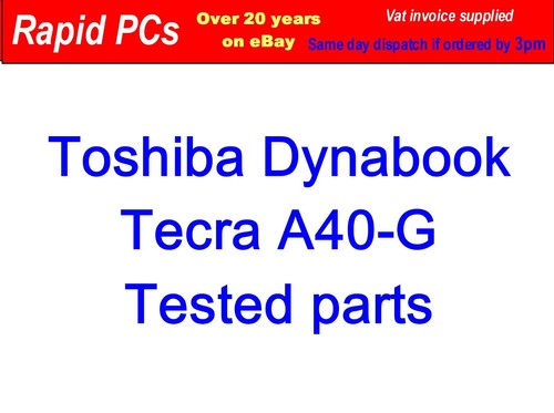 Toshiba dynabook tecra a40 - toshiba,