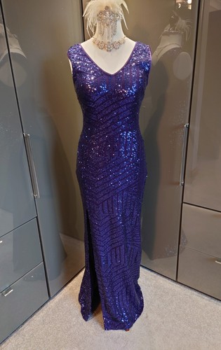 Quiz purple sequin - purple,