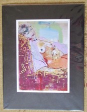 BETH PEARSON:“ Smile “ Mtd Print. Hand Embellished Giclee. Artist Signed 4 of 50