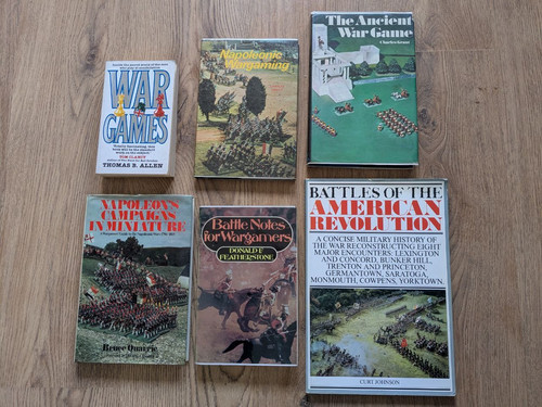 Various wargaming books - various,