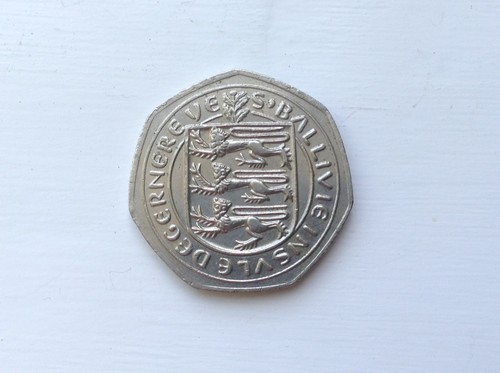 Guernsey 50p fifty pence - guernsey,
