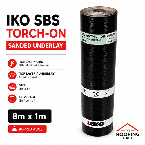 Iko sbs torch - on, roofing