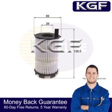 KGF Oil Filter Fits Audi A4 R8