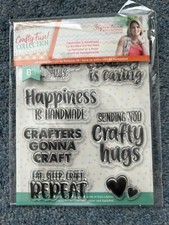 CRAFTERS COMPANION 8 STAMP SET