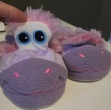 Stompeez Kids Slippers Purple