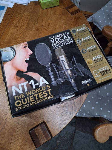Røde nt1 condenser studio - nt1-a,