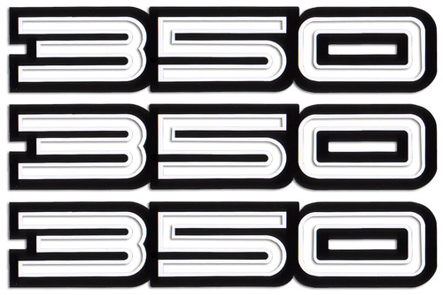 Body decal kit - kit, (3pce)