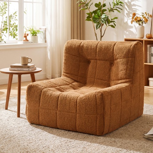 Armless upholstered lazy floor - armless,