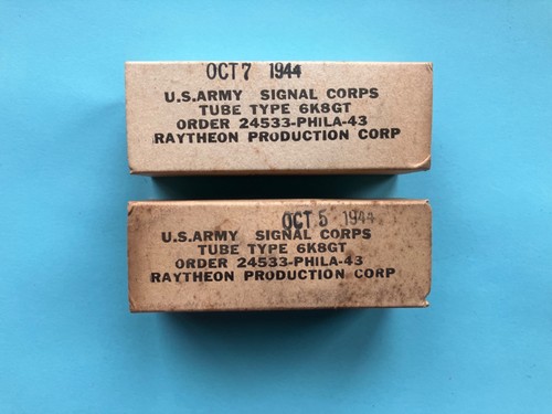 Two 6k8 nos army ww2 - u.s.,