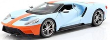 MAISTO 1:18 Scale - 2017 Ford GT - Blue Gulf Colours - Diecast Model Car