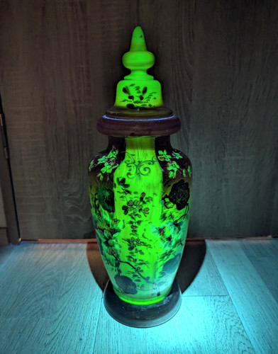 Victorian hand painted lidded - victorian,