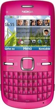 Nokia C3-00 - Hot pink