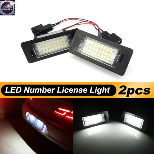 White led licence number - white,