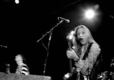 singer Robert Hecker and rock and roll singer Jeff McDonald Old Photo 1