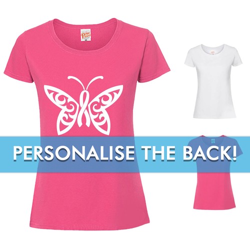 Butterfly cancer logo ladies - cancer,