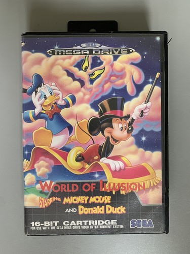 World illusion mickey mouse - world,