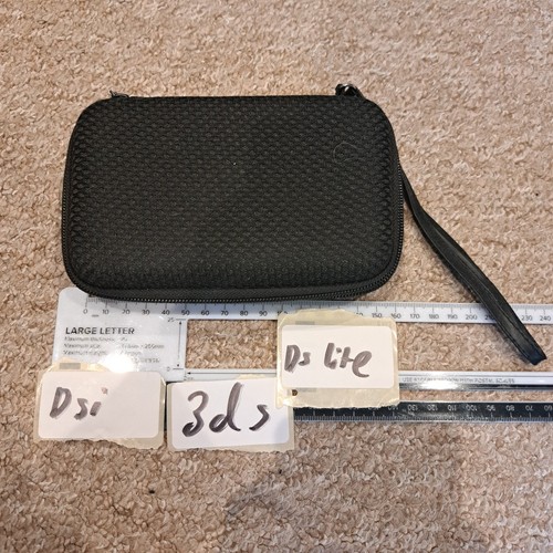 Hard travel case black - hard,